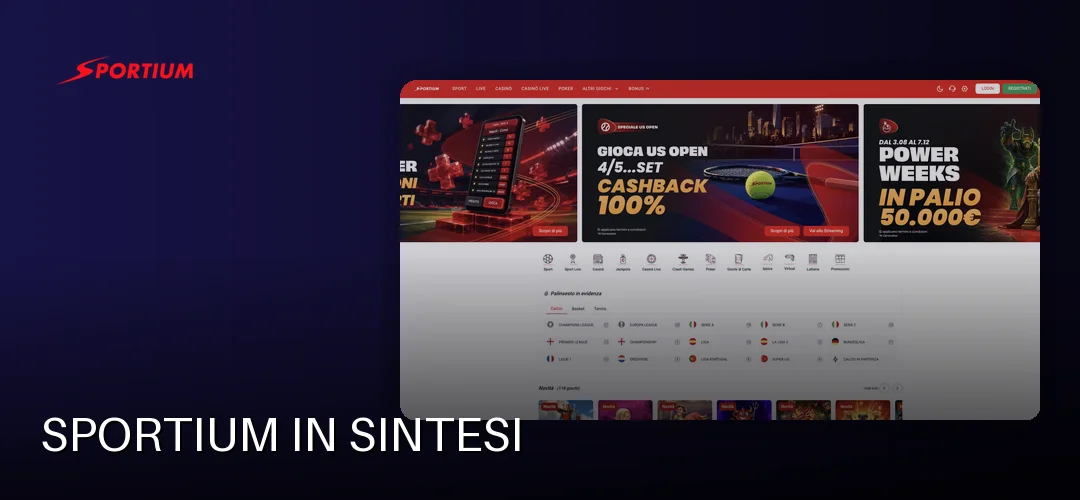 Sportium promotional banner