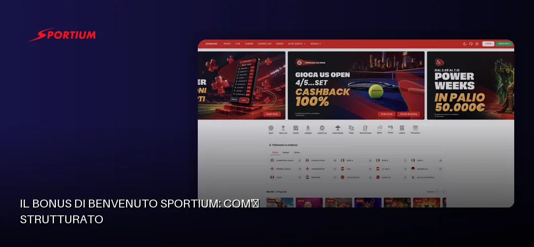 Sportium promotional banner