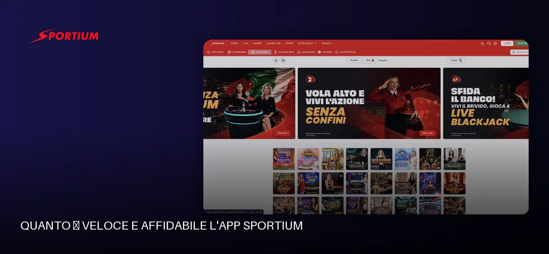 Sportium promotional banner